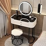3. Montaje sencillo: Nuestro tocador incluye instrucciones claras paso a paso para un montaje fácil. Con la mayoría de los componentes premontados, solo tienes que colocar las patas y el espejo. Transforma tu espacio con este elegante tocador que combina funcionalidad y sofisticación, perfecto para cualquier dormitorio. ¡Disfruta de un espacio bonito y organizado para tu rutina de belleza!