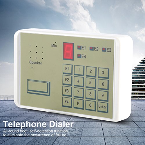 Baaroo Phone Wired Auto-Dialer Safety Alarm System Burglar Security 20 Second For Complete Home And Business Security #TOP4