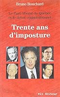 TRENTE ANS D'IMPOSTURE 2890057003 Book Cover