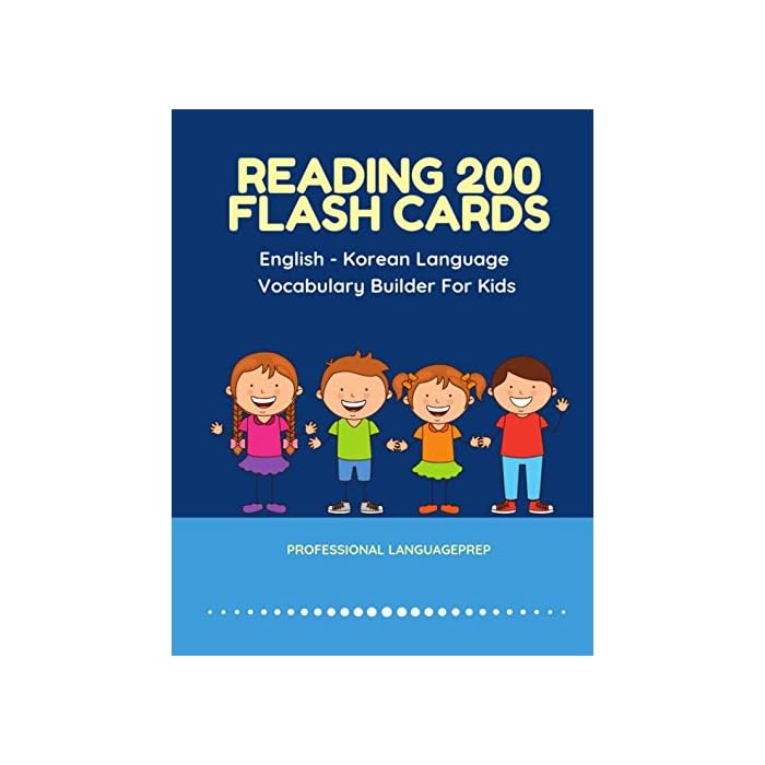 Buy Reading 200 Flash Cards English Korean Language Vocabulary