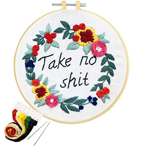 Artilife Embroidery Kit Cross Stitch Kit for Adults Beginners Starters Kit with Pattern