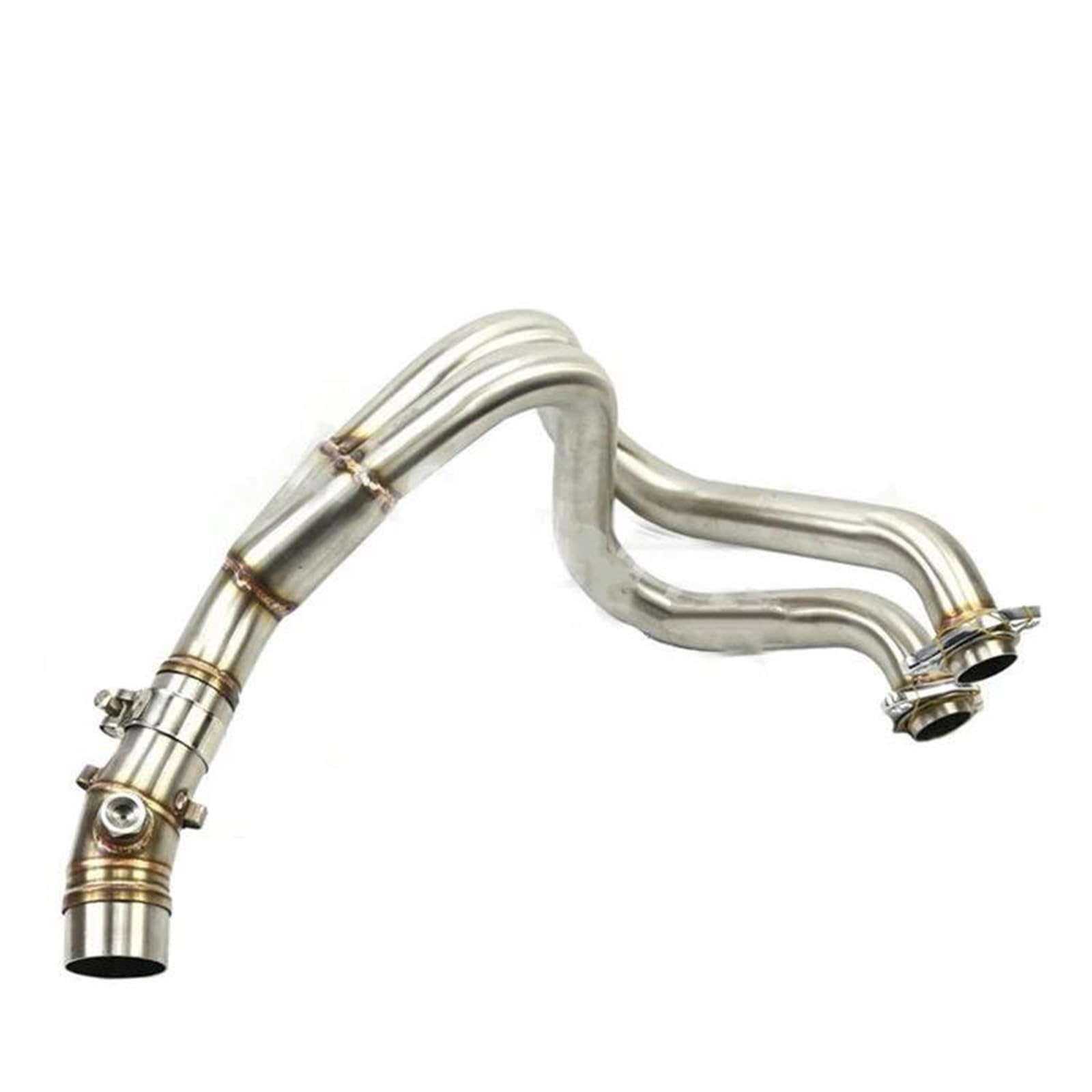 Silencieux D'échappement pour Moto pour K&awasaki ER6N, ER6F, Z650 pour Versys 650 (2012-2018), Tube Central Avant, Raccord D'échappement Ligne echappement