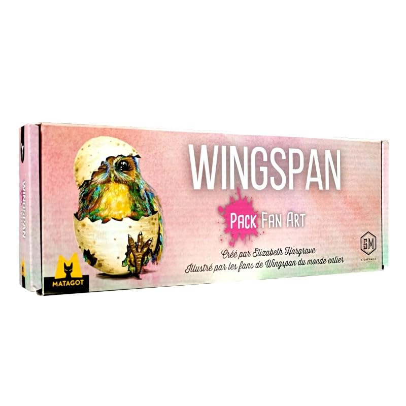 Wingspan Fan Art Pack le cadeau idéal pour joueur de jeu de société