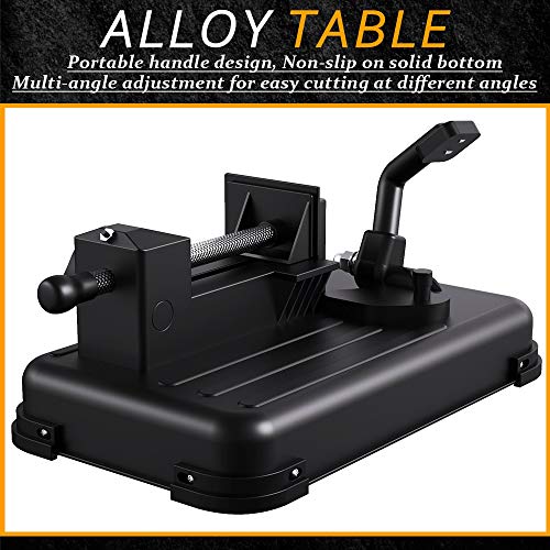 Anbull Portable Band Saw with Removable Alloy Steel Base, 10A 1100W Motor, 5-inch Deep Cut, with .025-by-44-7/8-Inch 14 TPI Saw Blade and Led Spotlight