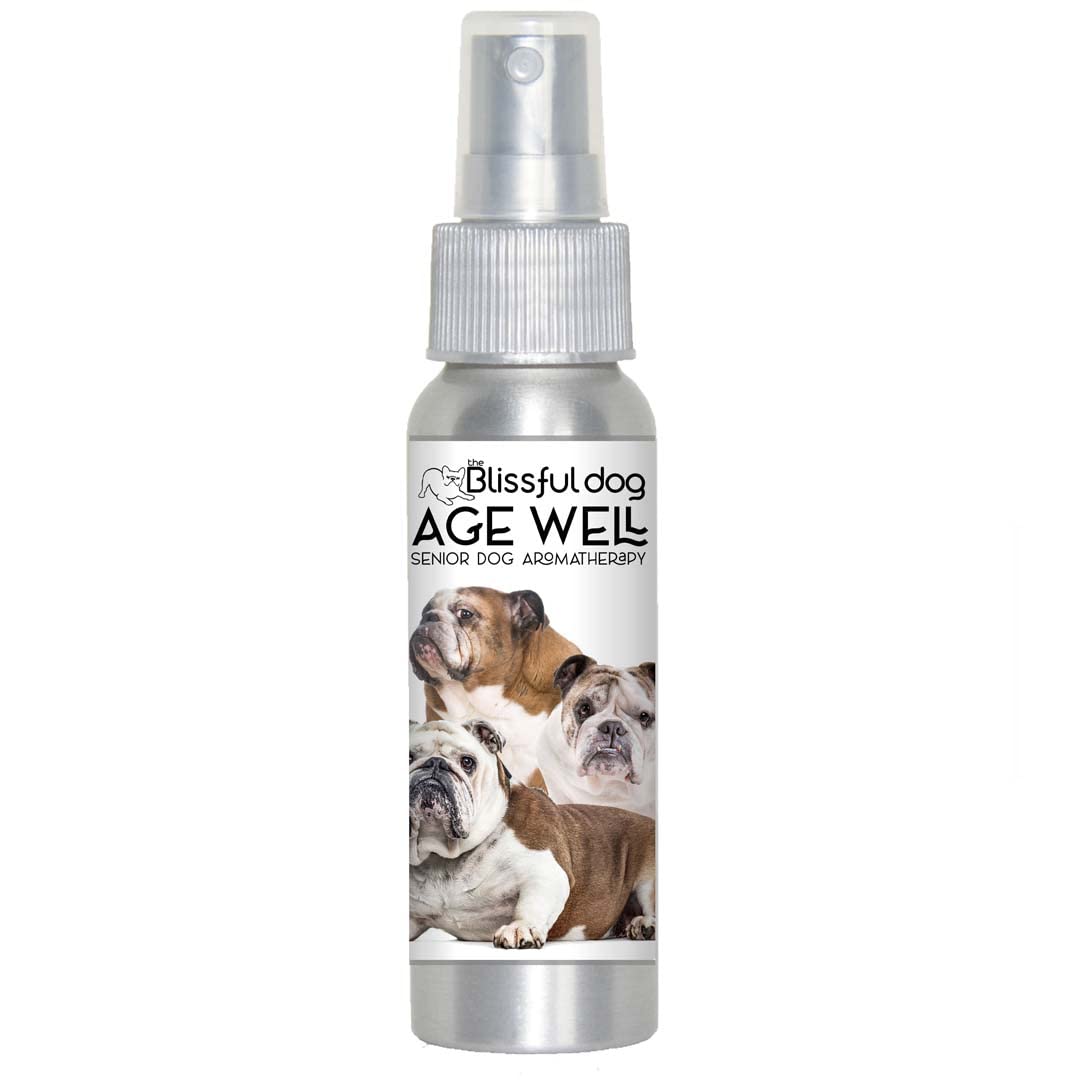 The Blissful Dog Bulldog Age Well Dog Aromatherapy