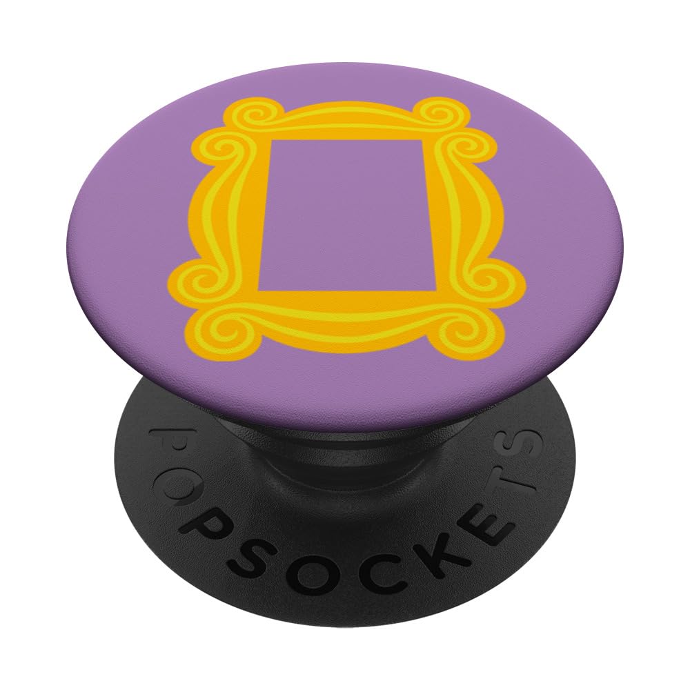 Yellow Peephole Frame Cute Funny Friends Gift PopSockets Adhesive PopGrip