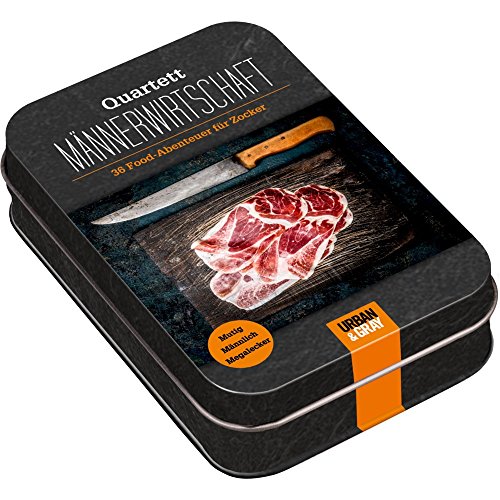 Preisvergleich Produktbild Die Spiegelburg 13555 Quartett MÄNNERWIRTSCHAFT Urban & Gray