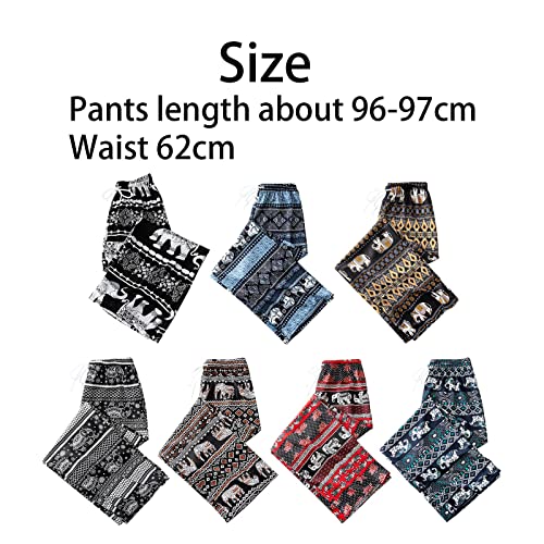 Harem Pants Women Bohemian High Waist Trousers for Women Thai Baggy Trousers Plus Size Summer Streetwear4