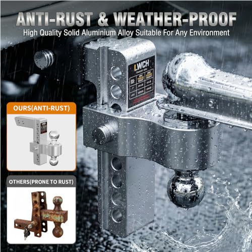 LWCH 8in Drop/Rise Hitch