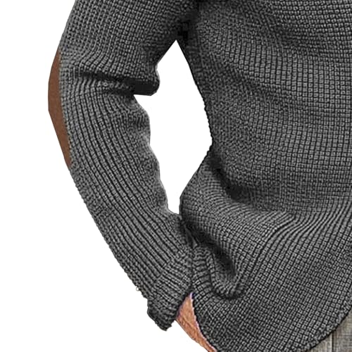 Men's Notch Lapel Casual Knitted Sweater Cardigan Slim Fit Cotton Sweater Button Down Solid Fall Winter Sweaters4