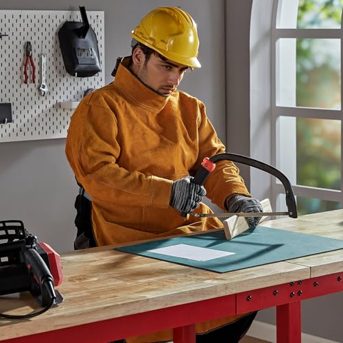 Mobile Rolling Workbench with Wood Top