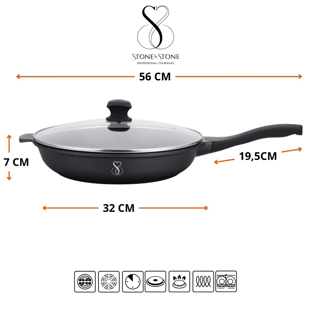 Kookpan 24 cm (5L) - Hybrid Non-stick ONXY COOKWARE Kookpan - NL