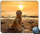 Gaming Mauspad, Labrador Retriever Maus PAD Rubber Mat Lab Hund Porträt Kunst Memorial Geschenk Zeug