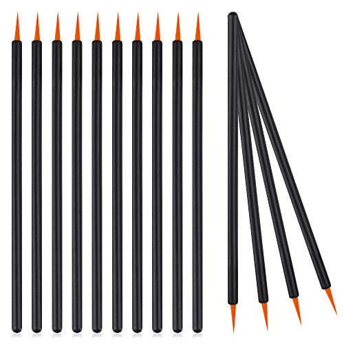 Eyeliner Brush Disposable Eyeliner Wands Lip Liner Brushes Applicator Beauty Makeup Tools 100 Pieces
