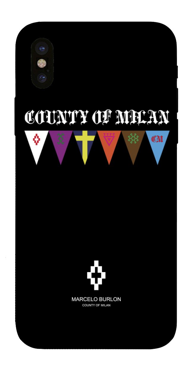 MARCELO BURLONMARCELO BURLON Case for iPhone X - Flags