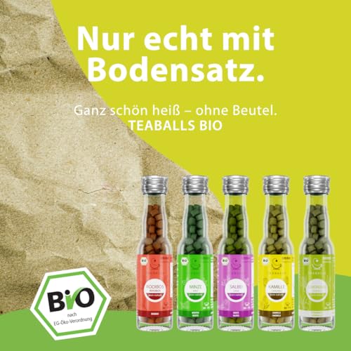 TEABALLS BIO - ROOIBOS für ca. 40 Tassen Tee