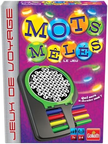 Goliath - Mots Mêlés - Edition Voyage - Trouver les Mots Cachés le plus Rapidement