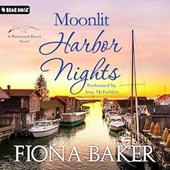 Moonlit Harbor Nights Audiolibro Por Fiona Baker arte de portada
