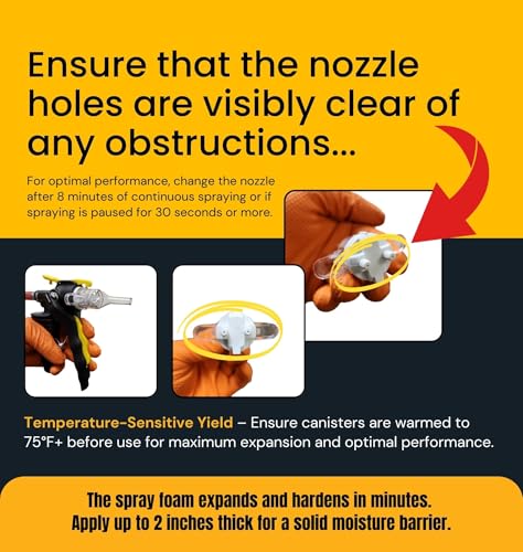 Vega Bond V200 Closed Cell Spray Foam Insulation Kit – Low GWP, Ships to All States, 200 Board Feet, High Density 2-Component, R-7 per Inch, Quick Cure, Vapor Barrier for Walls & Roofs