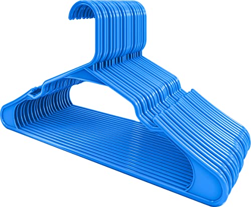 image for Utopia Home Clothes Hangers 30 Pack - Plastic Hangers Space Saving - D