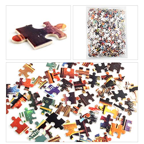 ZHENGJIANG Puzzle 1000 Teile, Puzzle für Erwachsene, Puzzle Erwachsene anspruchsvoll, Geschicklichkeitsspiel für die… – Bild 5