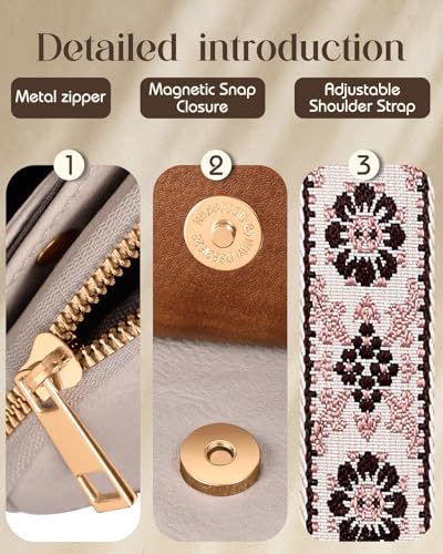 Image of Miss Adola Small Crossbody Bags for Women with Guitar Strap