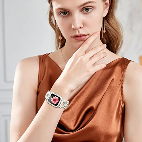 Image of Mesime Bling Jewelry Band Compatible with Apple Watch Bands for Women