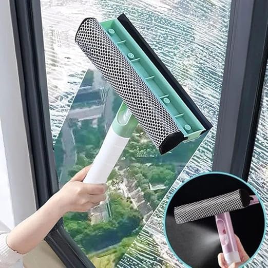 Vocal Enterprise 3 in 1 Glass Spray Wiper for Window Cleaning Brush, Double-Sided Window Cleaner Wiper, Glass Cleaner Wiper, Wiper Spray Bottle Sprayer Glass Wiper Window Mirror Cleaning (Pack of 1) (B0D7C98QGB) Amazon Price History, Amazon Price Tracker