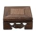 Takefuns Base de pot de fleurs, support de plateau pour bonsaï, étagère décorative, en bois respectueux de l'environnement, décoration d'intérieur de jardin, support de maison, 8 cm