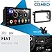 Produktbild UGAR EX9 7" Android 9.0 DSP Autoradio mit 11-550 Doppel DIN Radioblende Dash Installation Faszie Kit für FIAT (500L) 2012+