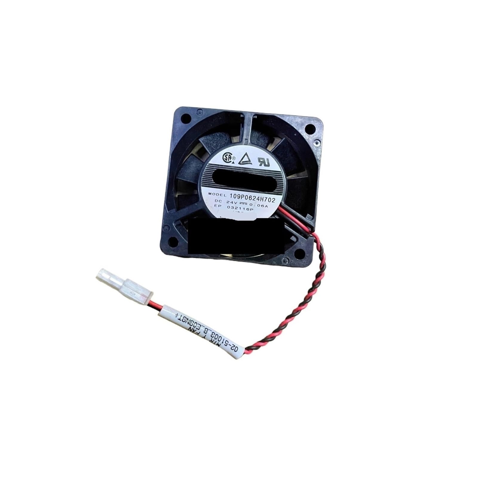 UITGVDQAT 109P0624H702 6015 24V 0.06A two-wire cooling fan