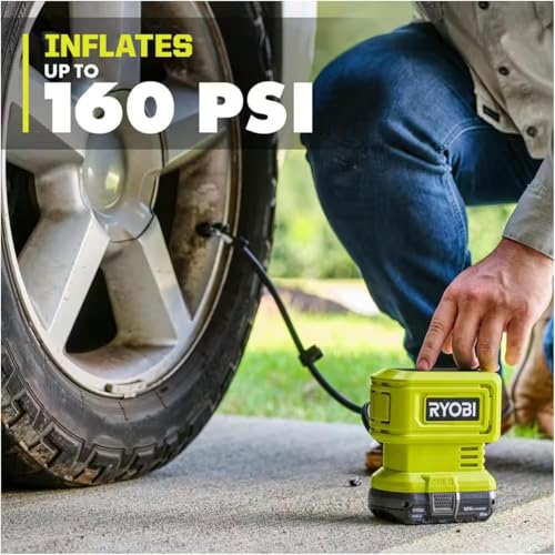 Ryobi 18V High Pressure Inflator Kit