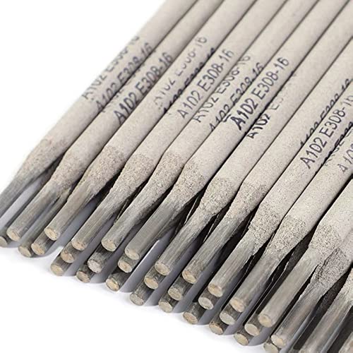 Lnanqing-Alambre De Soldadura A102 E308-16 Barra de electrodos de Soldadura de Acero Inoxidable 304 Soldadura de electrodos for Soldadura 304 SS Cables de Soldadura, No tóxico y Multiusos.