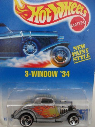 Hot Wheels 3-Window '34 (1:64 Scale)