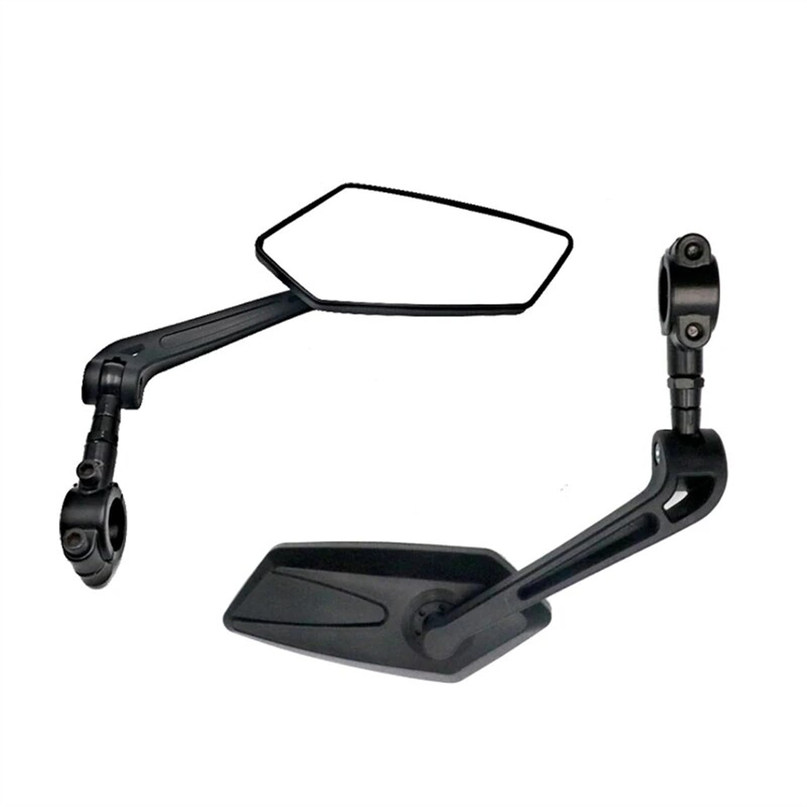 Rétroviseur Vélo Transparent Réflecteur Vue Arrière À Large Portée Guidon Réglable Miroir Gauche Droit Rétroviseurs Moto