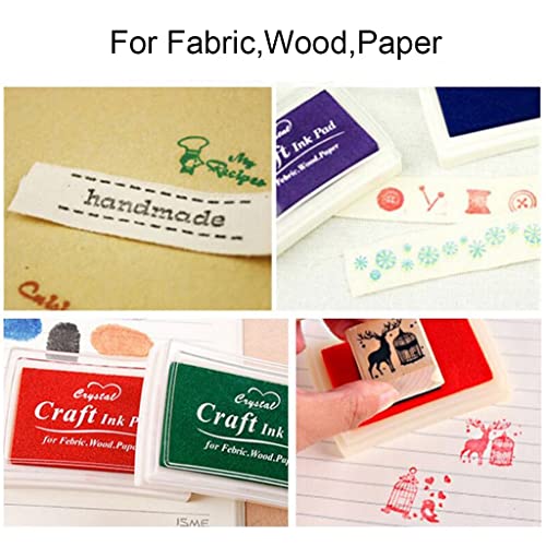 Jztang GTS004 6 Pcs Craft Ink Pad, Washable Ink Pads thumb #4
