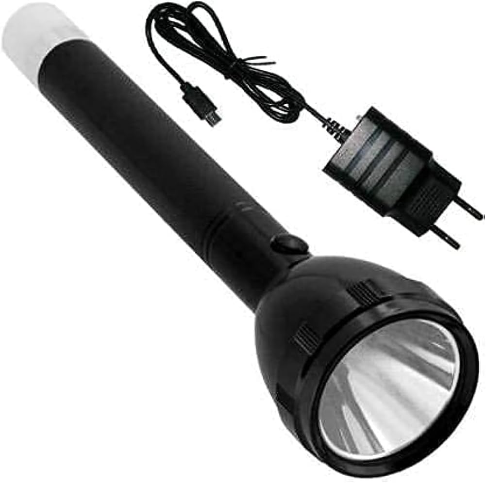 JY-9050 Rechargeable Super Bright Torch High Power Flashlight for Camping Hiking Outdoor and Ever Day Purpose Torch with Emergency Light