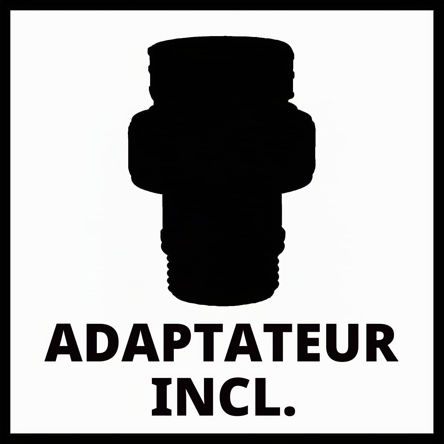 Original Einhell Interrupteur manométrique (10 bar, clapet anti-retour, protection contre la marche à vide, adaptateur pour raccordement, prise de courant, câble d’alimentation 1,45 m)