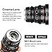 Meike 25mm T2.2 Manual Focus Prime Mini Cinema Lens for Micro Four Thirds MFT M43 Mount Cameras