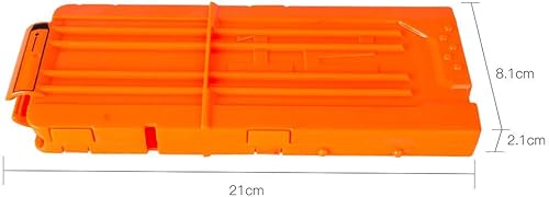 Miniatura 5 de Paquete de recambio de 200 dardos + kit de actualización de clip abatible para Nerf N-Strike Elite Series