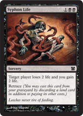 Magic The Gathering - Syphon Life (100) - Modern Masters