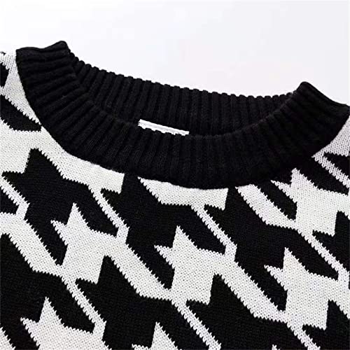 Baby Boys Knitted Sweater Cute Print Long Sleeve Round Neck Pullover Top Winter Warm Casual Sweatshirt2