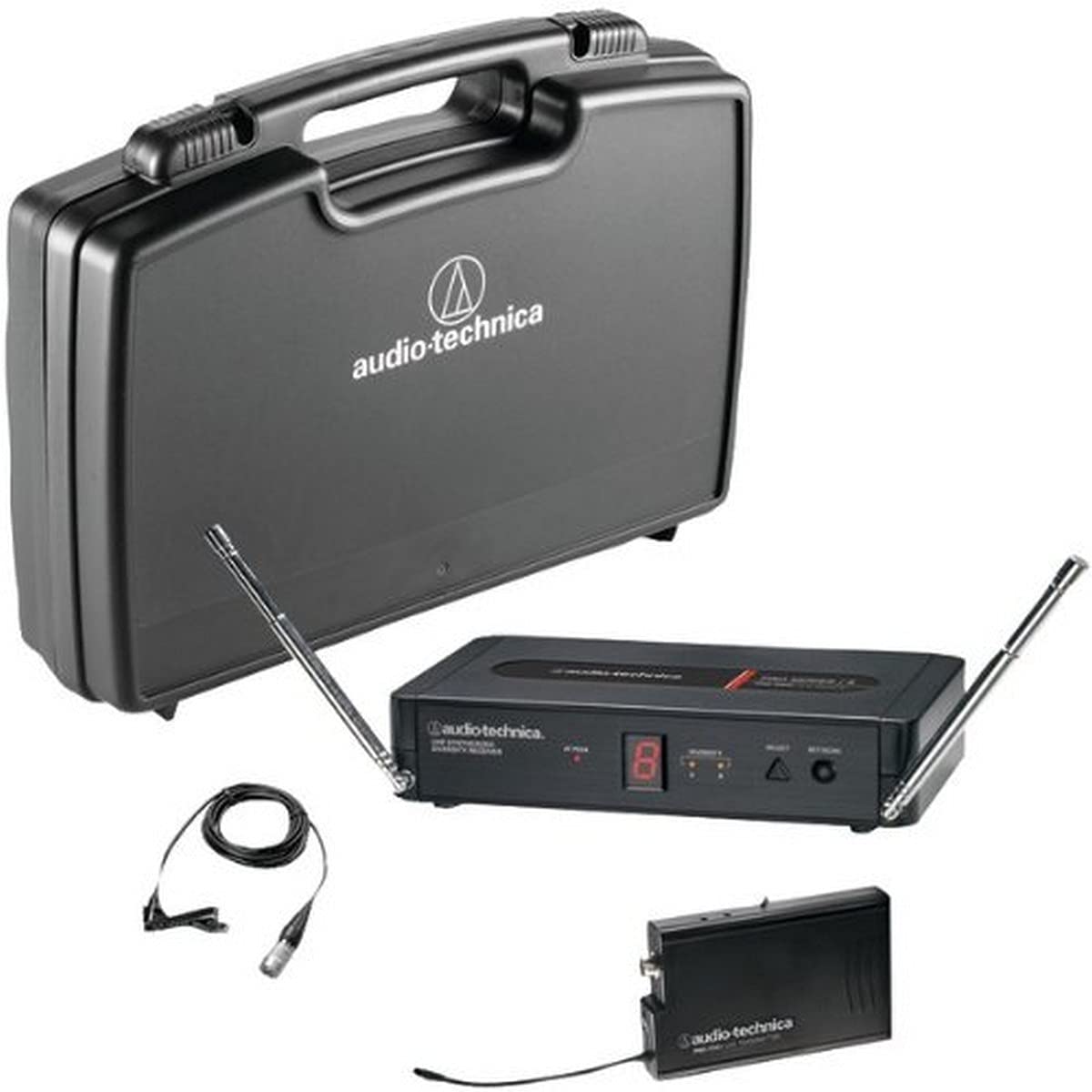 Audio-Technica PRO-501/L Pro Series 5 Frequency-Agile Diversity UHF Wireless Lavalier System