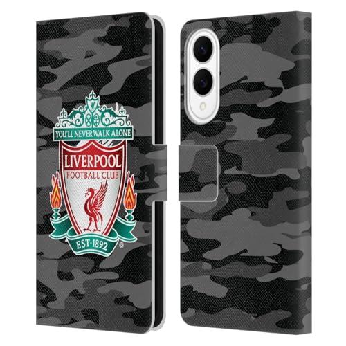 Étui portefeuille en cuir Liverpool FC pour Samsung Galaxy S25 Edge protection élégante camo