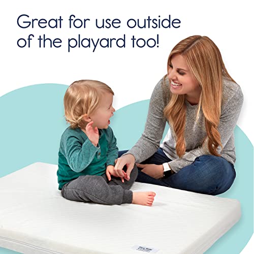 Hiccapop HP-DPM Pack And Play Pad [Dual Sided] W/Firm Side  thumb #4