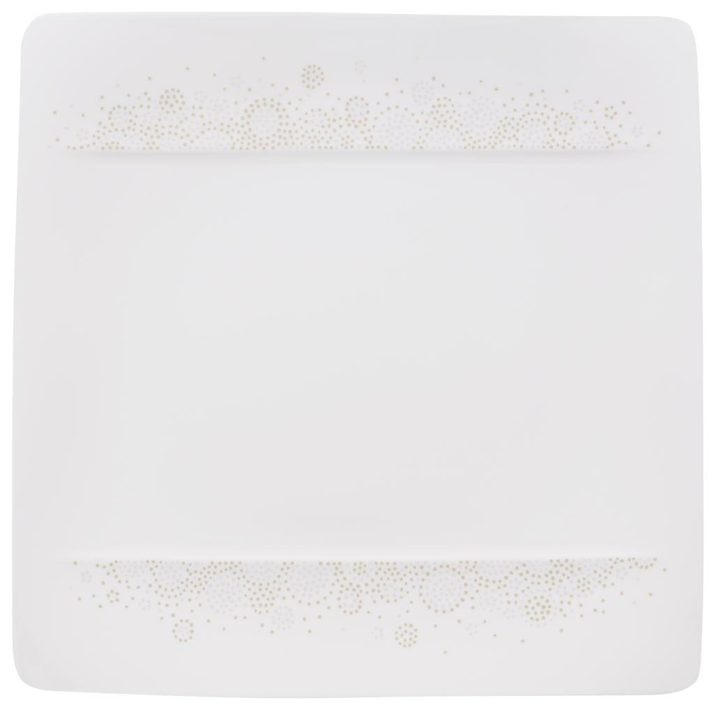 Villeroy & Boch Modern Grace Salad Plate, White/Grey/Gold
