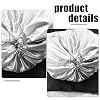 10 Pack Dust Bags for Purses and Handbags, Silk Dust Cover Storage Bag with Drawstring Travel Storage Pouch for Handbag Purse Shoes Boots (Black, 19.6 15.7 in)