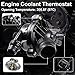 DOFOCH 11517563183 11517586925 Electric Engine Water Pump and Thermostat w/Bolt Compatible with BMW X3 Z4 X5 E90 328i 323i 128i 528i OE# 11517586924 11517546994 11517521584