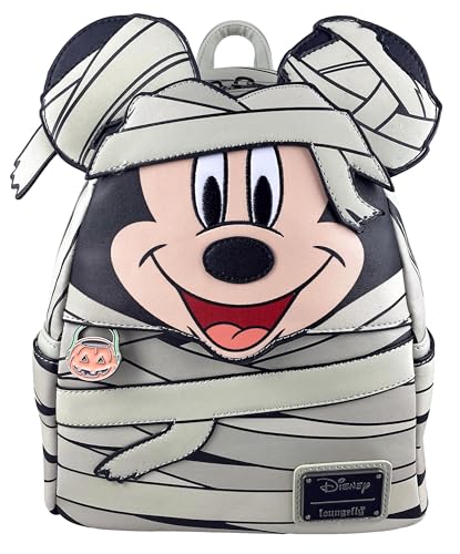 Loungefly Disney Mickey Mouse Mummy Halloween Womens Double Strap Shoulder Bag Purse