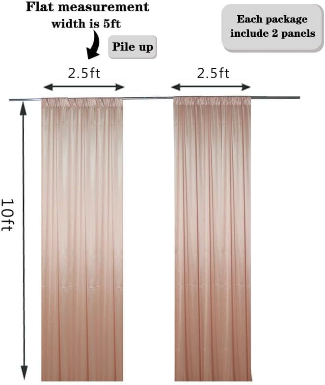 Miniatura 3 de Cortinas de fondo de fotografía de 5 x 10 pies, cortinas de fondo de boda, para baby shower, cumpleaños, hogar, fiesta, evento, festival,